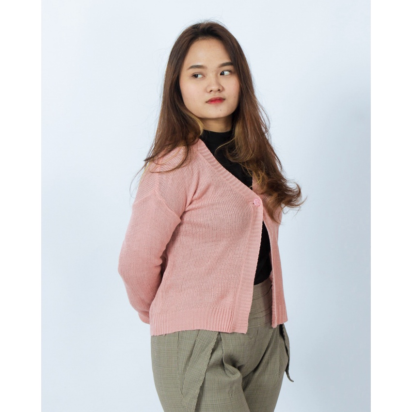 ZAHRA - Pakaian Wanita Cardigan Crop GITA CARDY