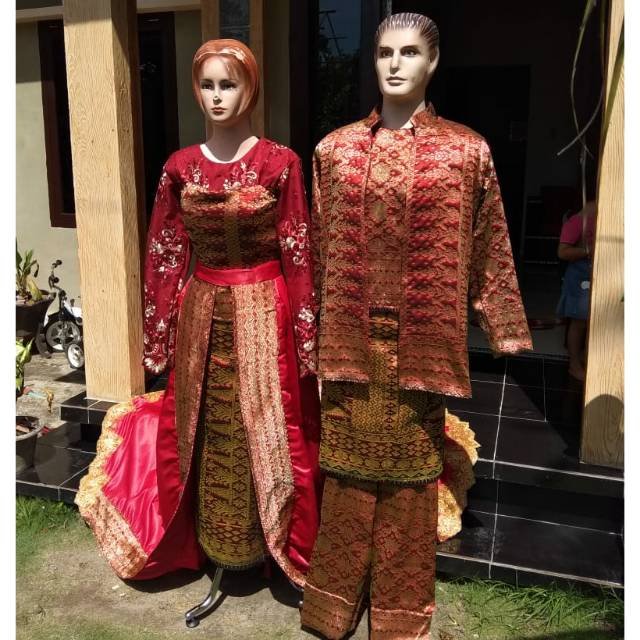 1psg baju songket asli