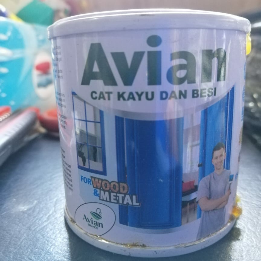 Cat Besi dan Kayu AVIAN 100 ml Gold Bronze