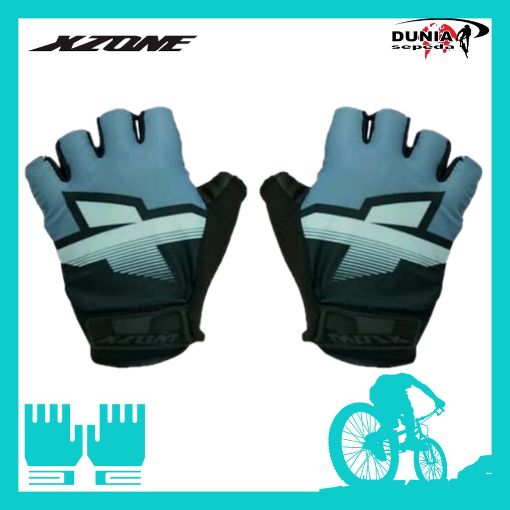 Xzone Sarung Tangan Sepeda XC Xyro Gray