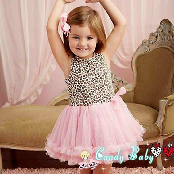 Amy Leopard Tutu Dress