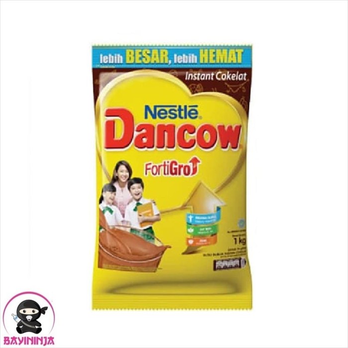 

DANCOW Fortigro Instant Cokelat Susu Pouch 1 kg T-Ninjabayi 01