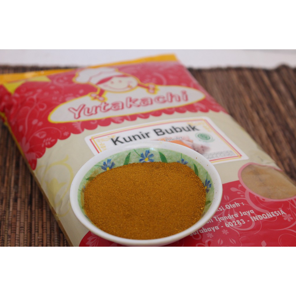 Kunyit Bubuk Super 1kg Yutakachi/ Kunir Bubuk/Turmeric Powder / Bumbu Dapur