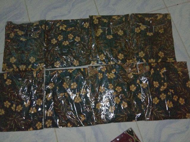 Batik Couple Cendrawasih Sogan Batik Nilda Mas Original