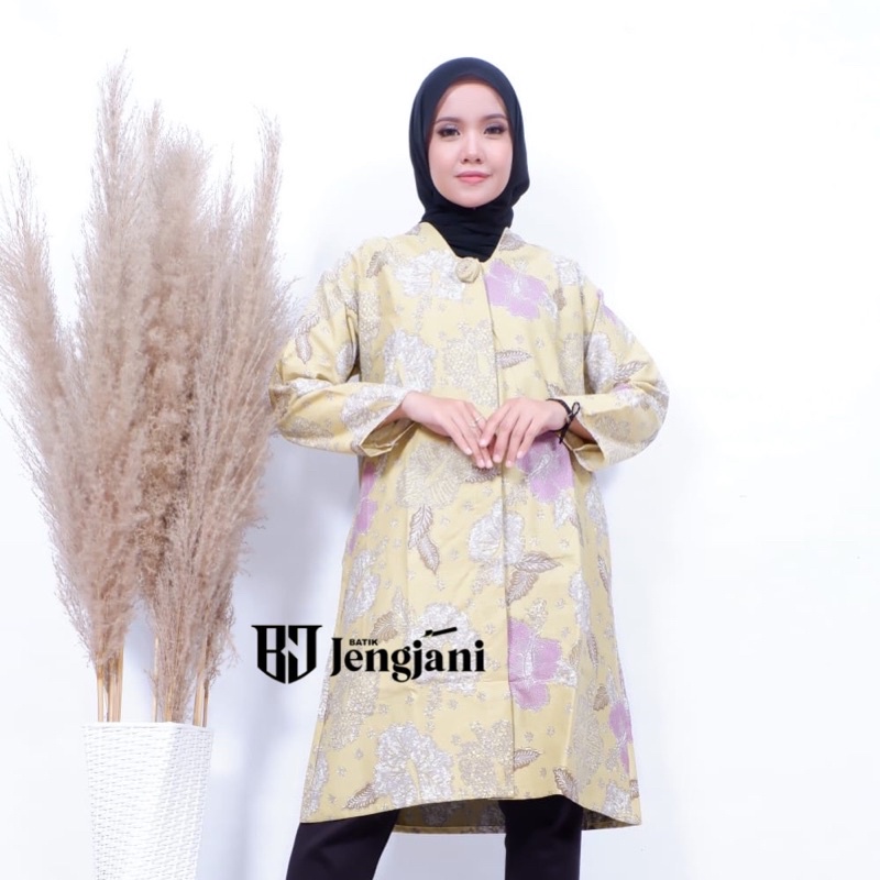 Tunik Batik Unthel Lapis Tricot | Tunik Batik Elisa