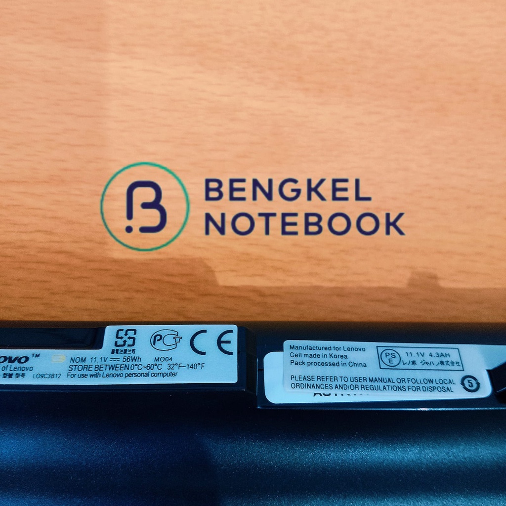 Baterai Laptop Lenovo IdeaPad S10-2 L09C3B11 L09S3B11 57Y6276 Original