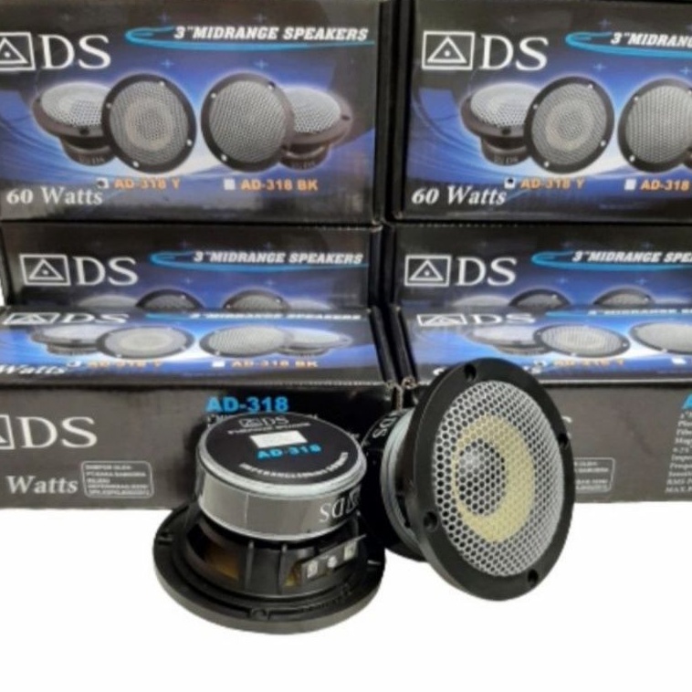 Tweeter Midrange ADS- 318 MIDRANGE 3"in ads audio mobil