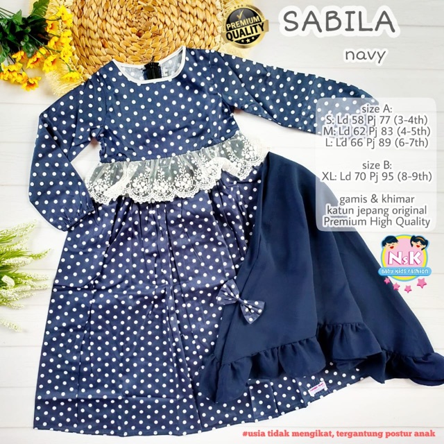 Gamis sabila NsK