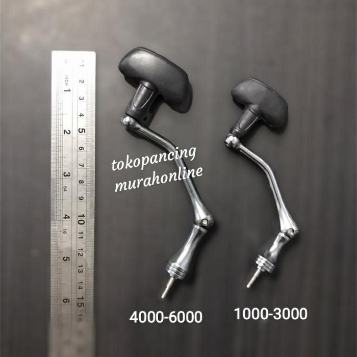 HANDLE SCREW METAL POWER HANDLE UNTUK REEL Uk. 1000-3000