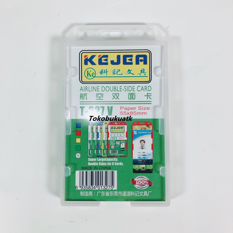 

Tempat Id Card Plastik Kejea T-327V