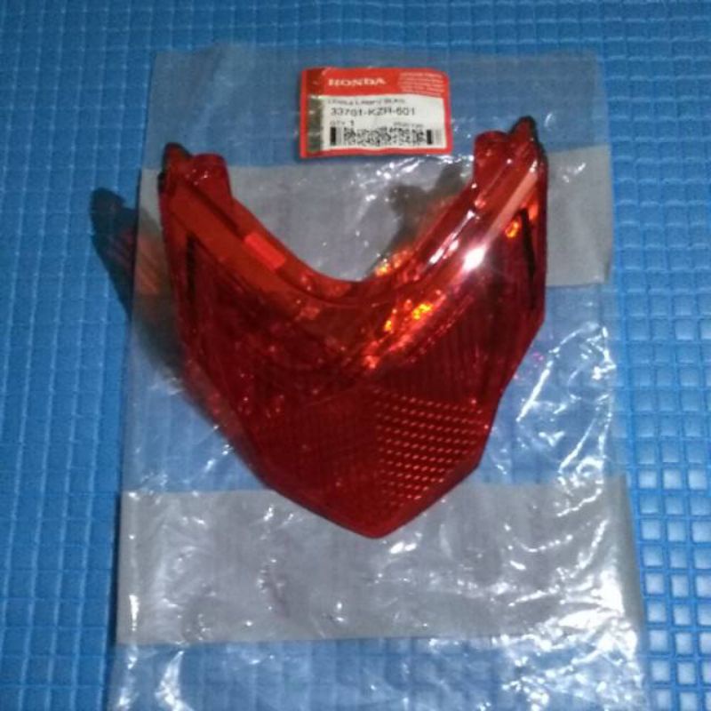 Kaca mika lampu stop rem belakang Vario 125 fi CBS old Ori asli