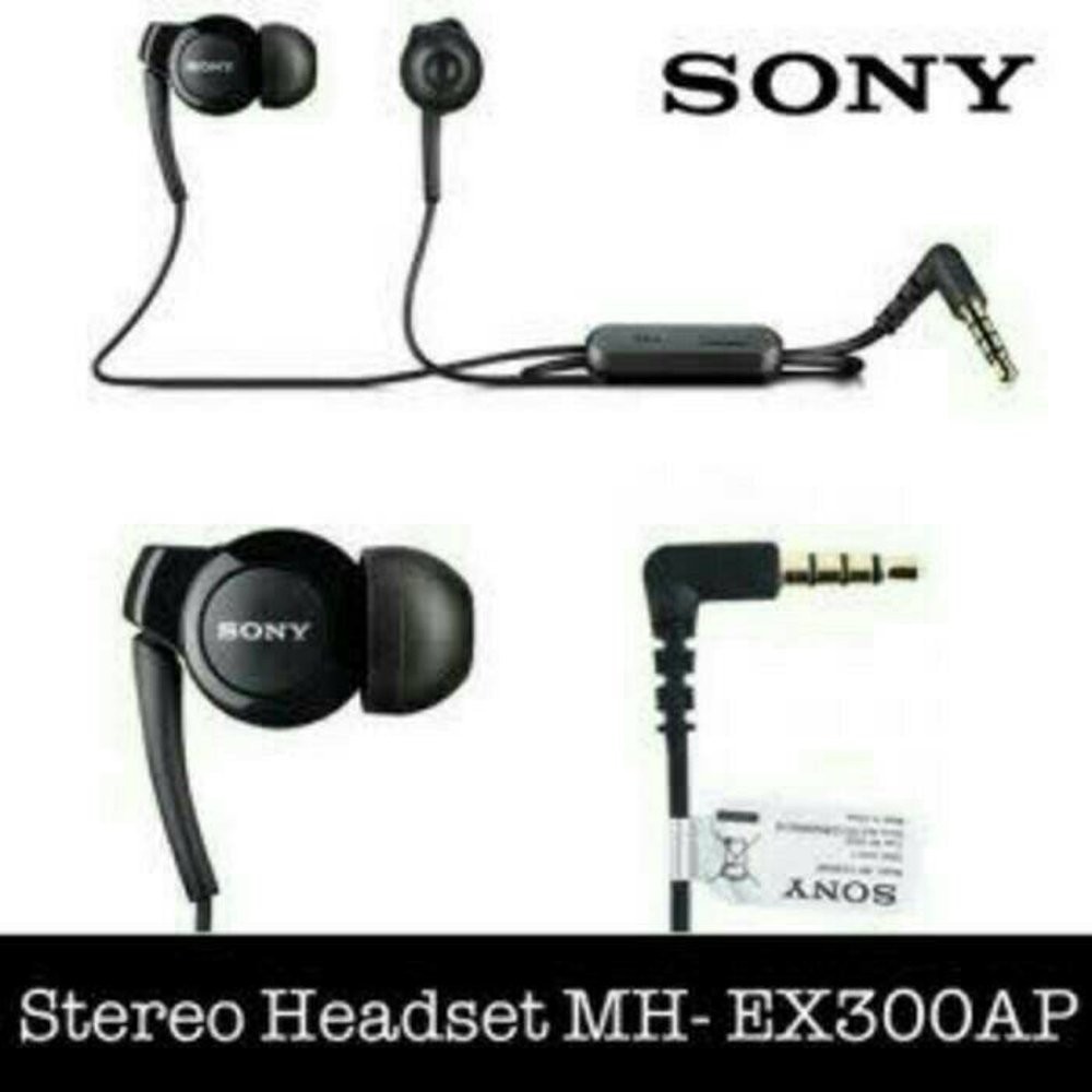 HF Headset Handsfree Earphone Sony Experia MH EX300AP Original