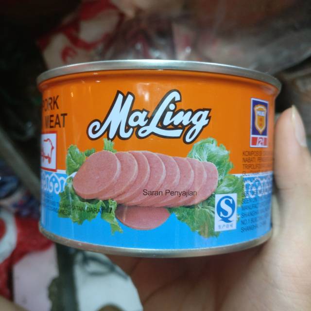 

Daging maling canned pork luncheon meat original