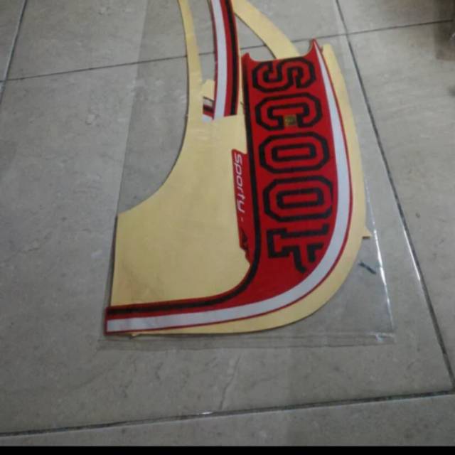 Striping Scoopy Sporty 2014