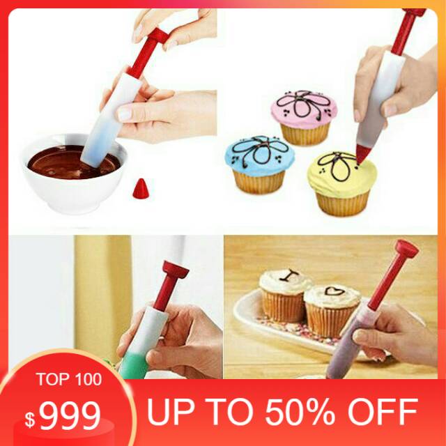 

Pen pastry/pena dekorasi kue/pensil coklat tulisan kue