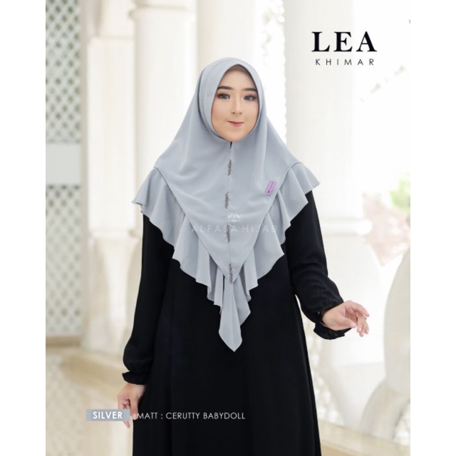 Alfasa Hijab Lea Khimar Ceruty Baby Doll