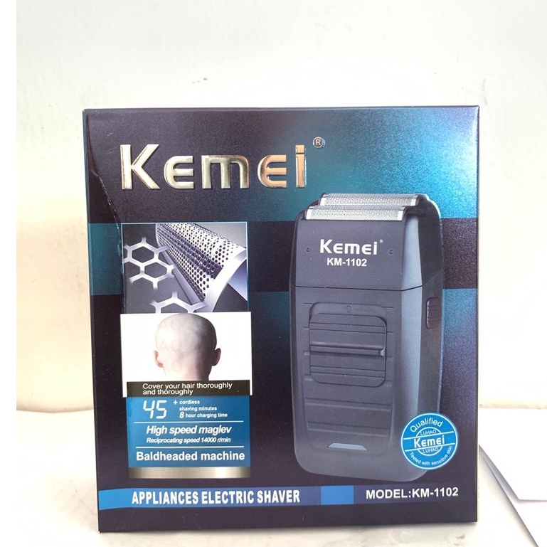 Kemei KM-1102 Shaver Profesional Alat Cukur Rambut Kumis Jenggot