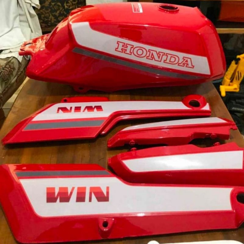 Striping honda win100 Tahun Tua Win 100 Kuatilas Bagus Detail Original