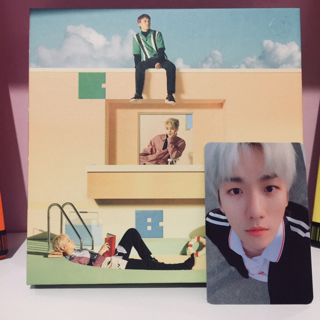 EXO CBX Blooming Days Album with Baekhyun Photocard PC