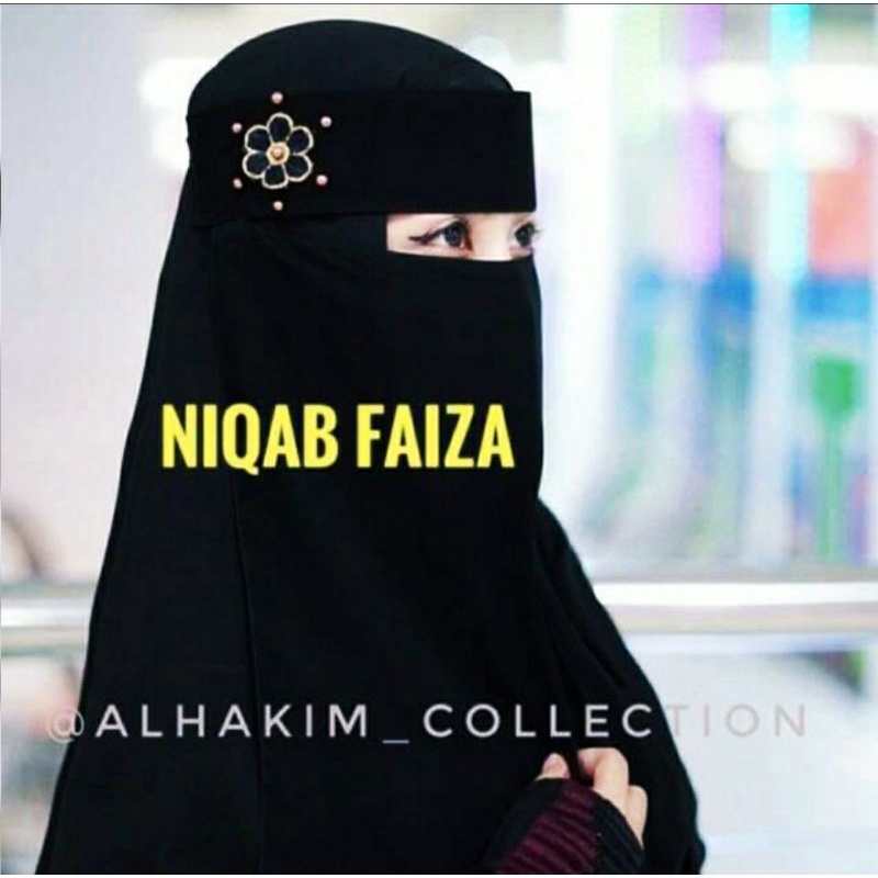 Cadar Niqob Bandana Faiza Niqab Sifon Murah