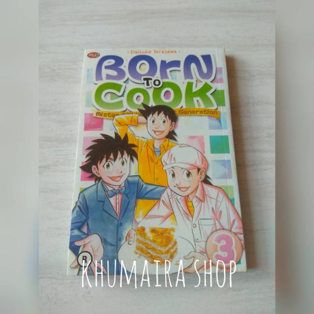 Komik Born To Cook Vol 3 by Daisuke Terasawa | Manga Jepang