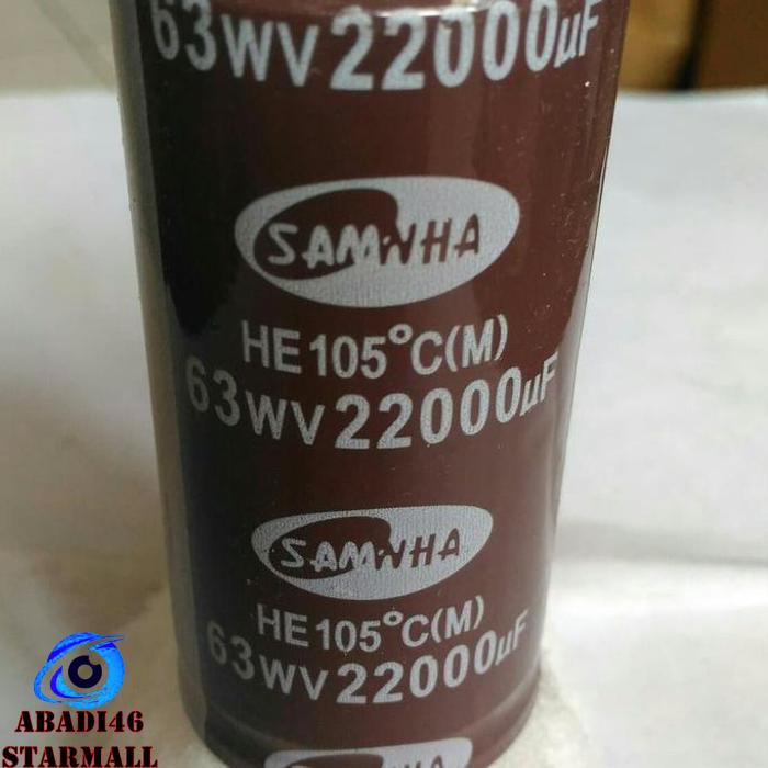 22000Uf 63V Merk Samwha O35Mmx70Mm Marcojiw99 Ayo Order