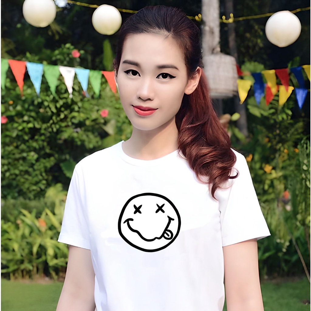 KAOS OVERSIZE X SMILE T-SHIRT