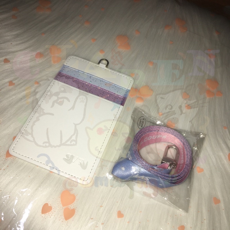 [Ready Stock] Cardholder/Lanyard Seventeen Carat Gen 4 Official