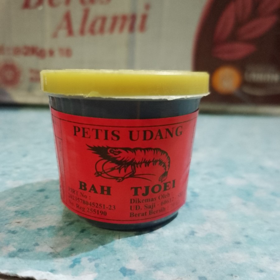 

Petis Udang cap BAH TJOEI - 70 gram