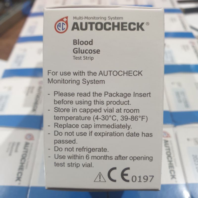 Autocheck Blood Glucosa Test Strip Gula Darah