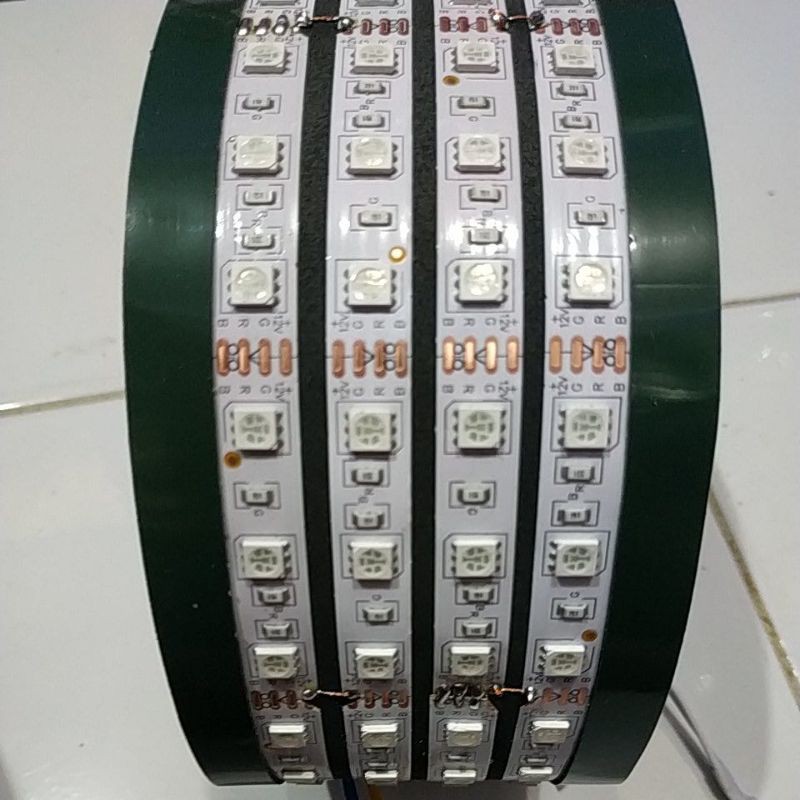 strobo kaca depan rgb 120 cm