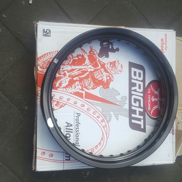 VELK VELG TK BLAC 300 RING 17 36HOLE VELG TK JAPAN 300 RING 17 TK ASLI ORIGINAL