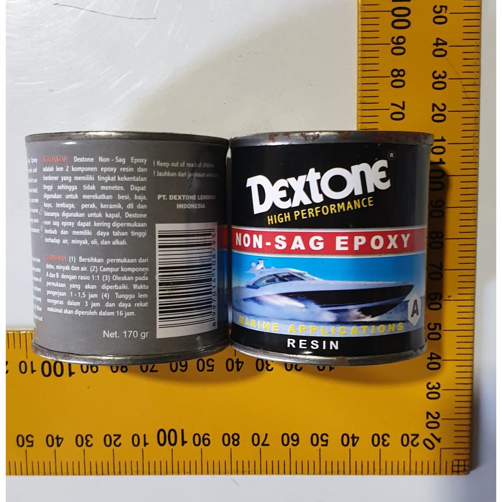 DEXTONE NON SAG 2 Komponen Epoxy Resin Hardener Kapal Bocor Marine Air