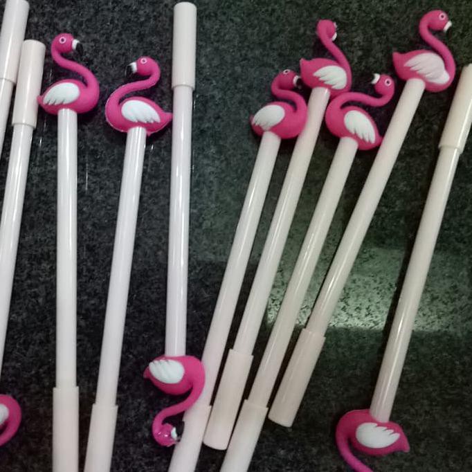 

PEN GEL ANGSA PINK IMPORT FREE 1 REFILL / PULPEN FANCY PROMO