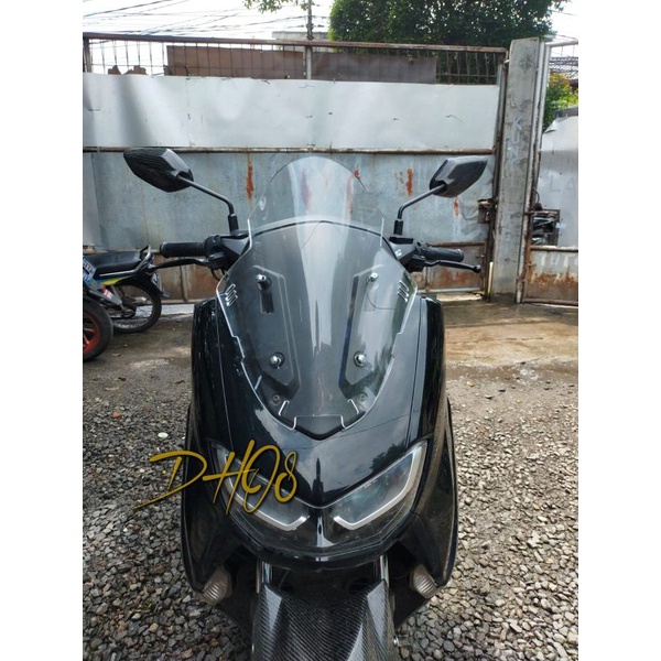 WINDSHIELD NMAX NEW TDR MINI  CYBORG TEBAL 4 MILI VISOR TDR MINI CYBORG NMAX NEW TEBAL 4 MILI 2020/2022