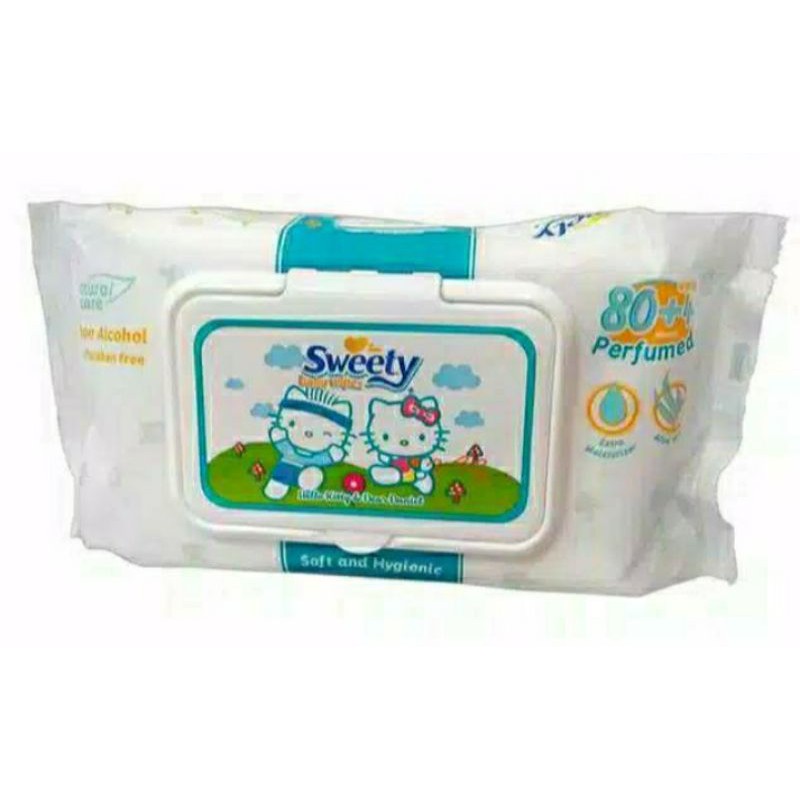Tissue basah sweety isi 84 @16.000