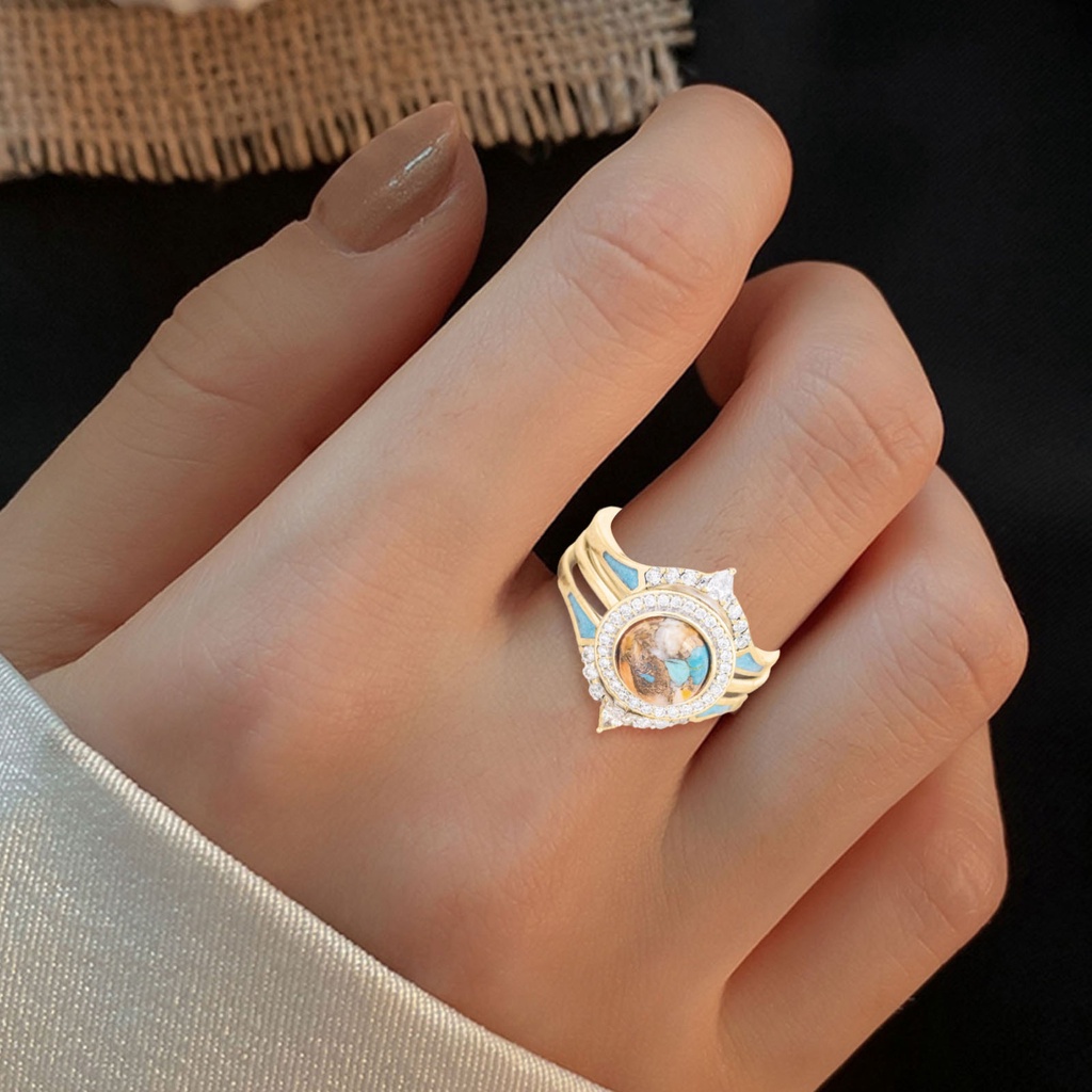 Hu Hu Hu Hu Hu Alat Bantu Pasang Kacamata♡ 3pcs / Set Cincin Berlian Imitasi Gaya Vintage Bohemia Untuk Wanita