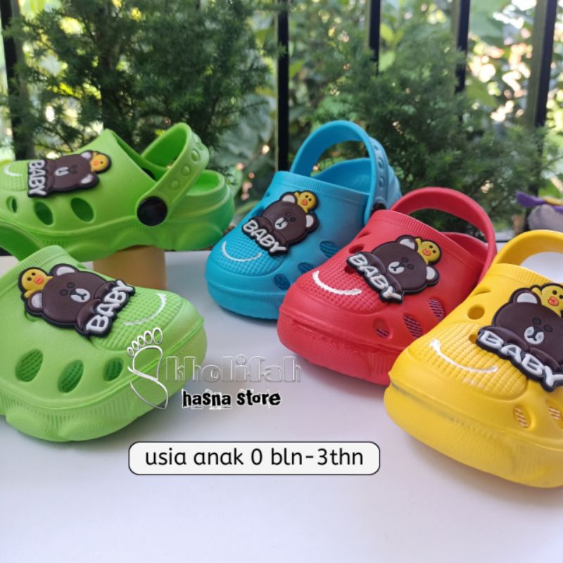 SANDAL Baim ANAK SMAIL BABY BEAR LUCU MURAH DULUX 355E