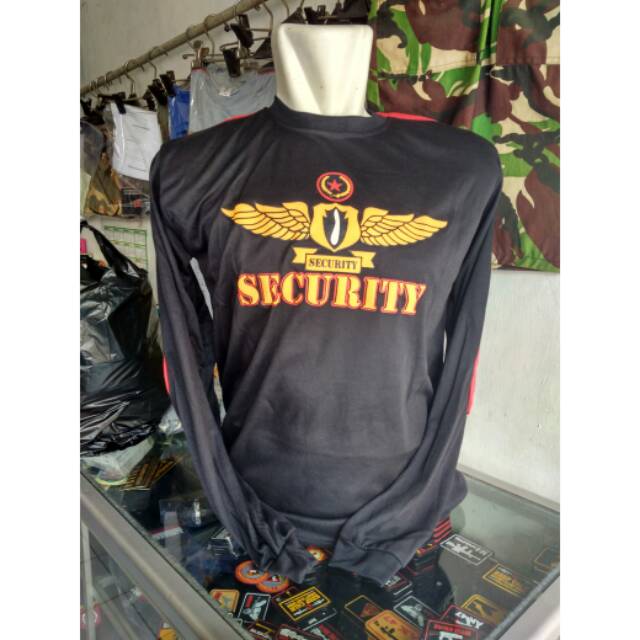 KAOS SECURITY DECKER LENGAN PANJANG