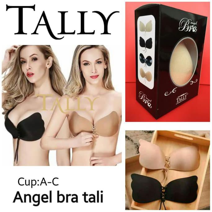 ANGEL WINGS BRA TALI SILIKON BRA TALLY (ADA BOX) TRUSTED ORIGINAL - 36