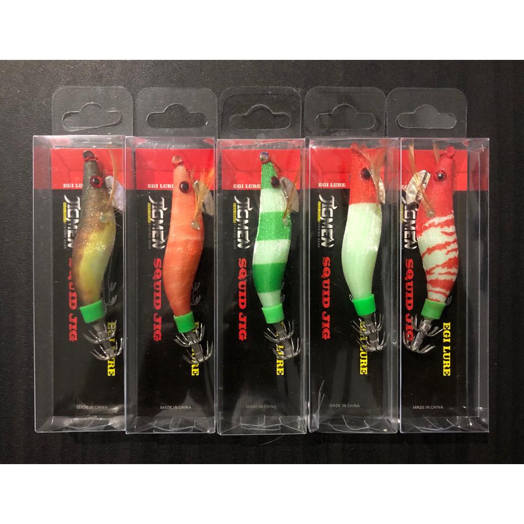 UMPAN CUMI SQUID JIG MINI ukuran 1.8 GID Glow In The Dark