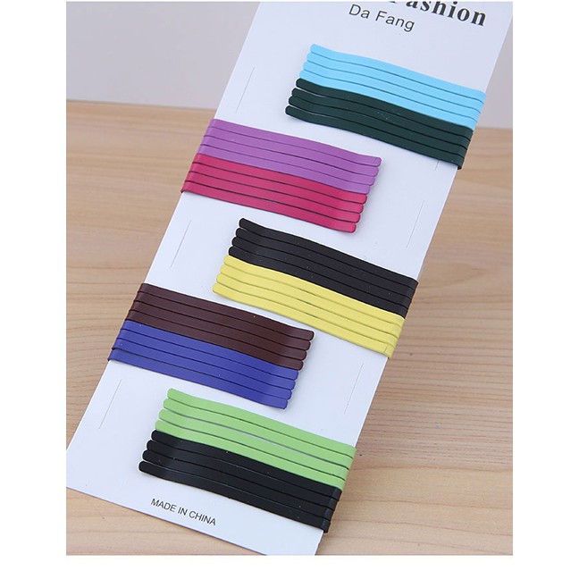 LRC Jepit Rambut Fashion Color Drip Oil Clip A57934