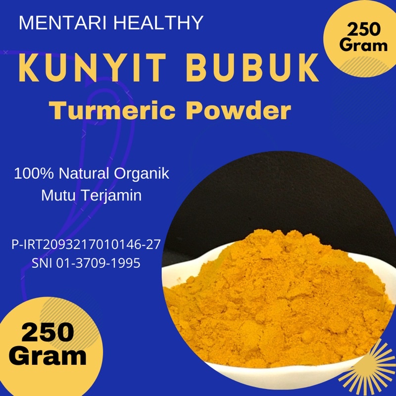 Kunyit Bubuk 250gr / Ground Turmeric 250gr