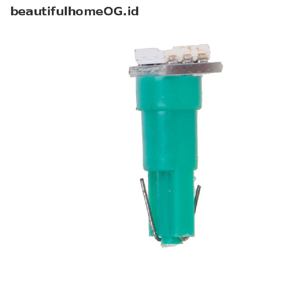 50 Pcs Lampu LED T5 5050 24V DC Untuk Instrumen Mobil