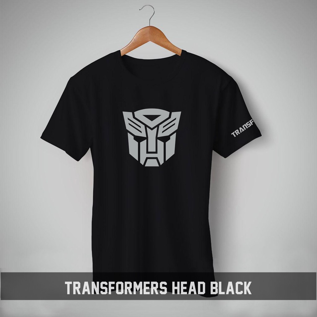 KAOS BIG SIZE LENGAN PENDEK HITAM 2XL 3XL 4XL 5XL TRANSFORMERS