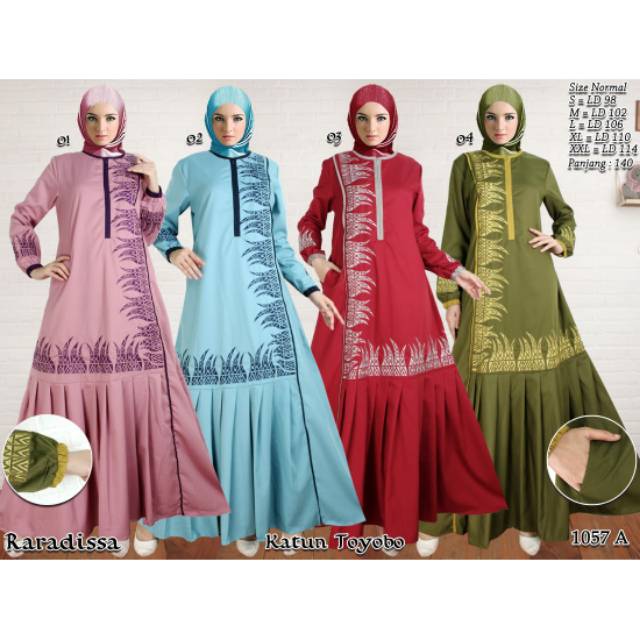 Gamis Bordir Original by Raradissa