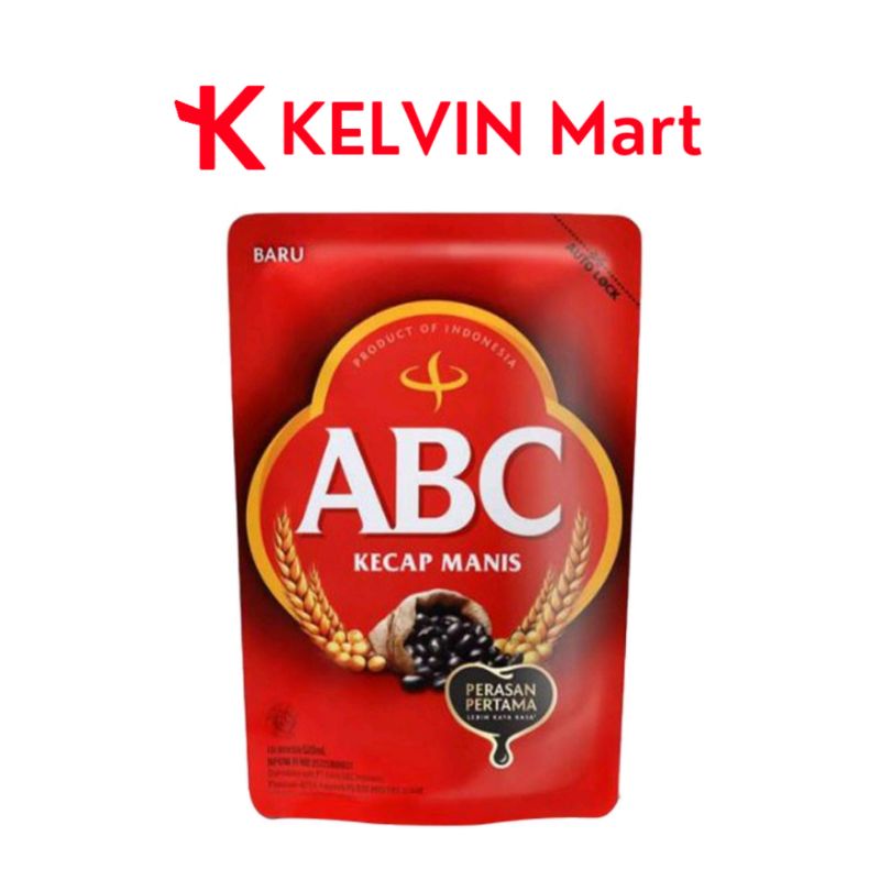 

ABC Kecap Manis Refill Pch 520mL | KELVIN Mart