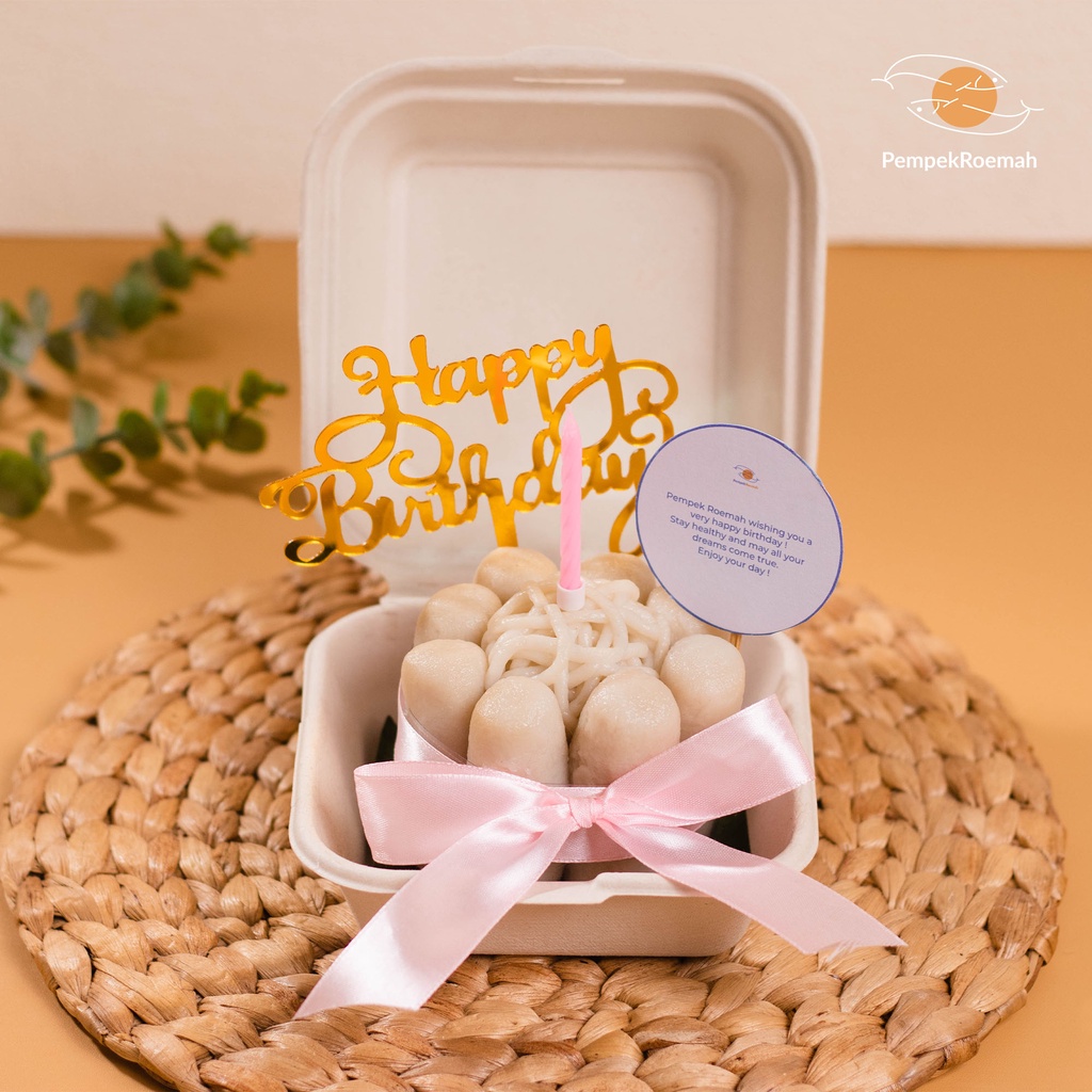 

Kue Ulang Tahun Pempek Roemah - Pempek Bento isi 10 pcs
