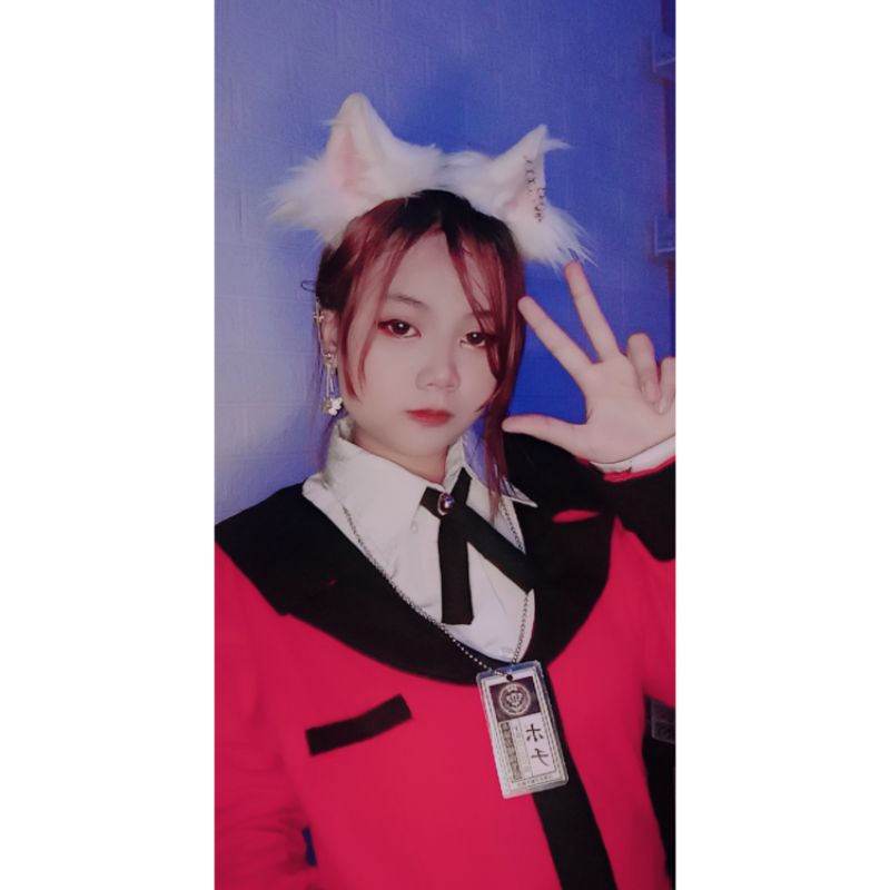 Set costume jabami yumeko (blazer+rok+dasi+kalung)