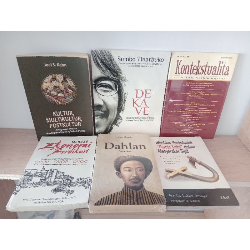 KULTUR, MULTIKULTUR, POSTKULTUR / DEKAVE / KONTEKSTUALITA / MENUJU EKONOMI BERDIKARI / DAHLAN SEBUAH